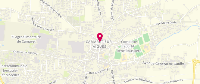 Plan de Le Cour'mandise, 21 Cr du N, 84850 Camaret-sur-Aigues