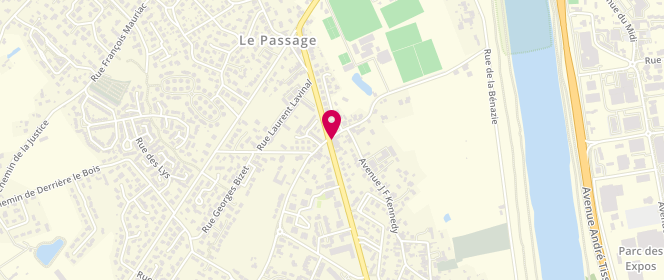 Plan de Boulangerie Leyssales - le passage obligé, 1658 avenue des Pyrénées, 47520 Le Passage