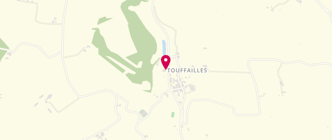 Plan de Au Fournil de la Seoune, 3066 Route de Touffailles, 82190 Touffailles