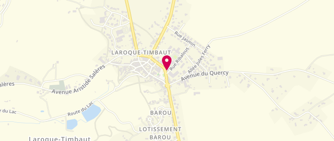 Plan de Le Gascon, 2 Boulevard du 11 Novembre, 47340 Laroque-Timbaut