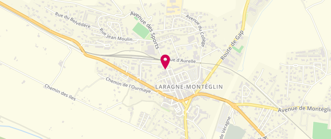 Plan de La Gourmandise, 21 avenue Arthur Audibert, 05300 Laragne-Montéglin