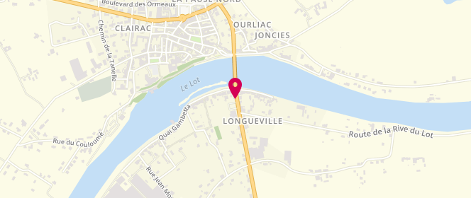 Plan de FORT Jean-Louis, Longueville, 47320 Clairac