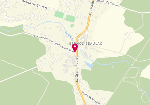 Plan de Boulangerie Cerqueira, 1 Route de Lucmau, 33430 Bernos-Beaulac