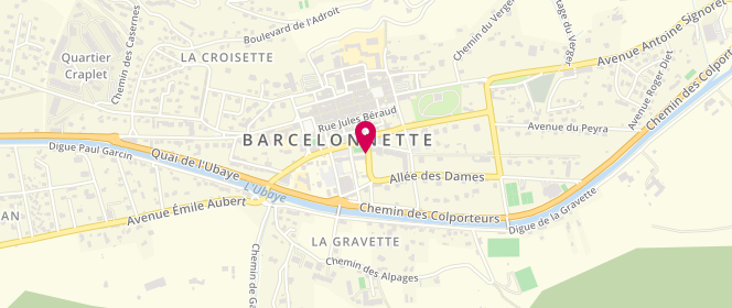 Plan de Reynet, Place du Gravier, 04400 Barcelonnette