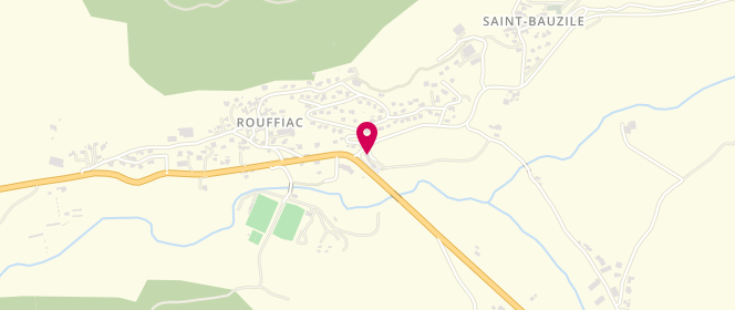 Plan de Boulangerie des 2 Vallées, Rouffiac, 48000 Saint-Bauzile