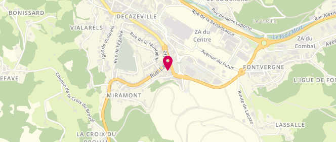 Plan de Rouergue Quercy Specialites, 13 Place Decazes, 12300 Decazeville