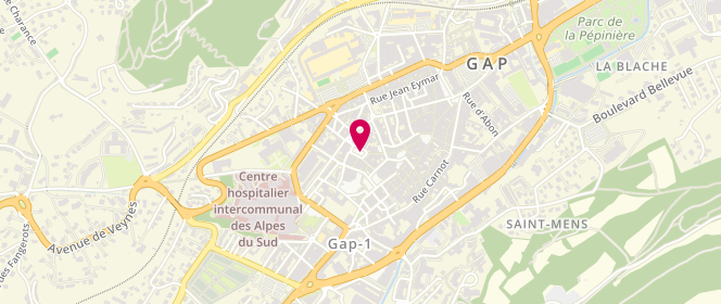 Plan de Boulangerie Yung, 26 Place République, 05000 Gap