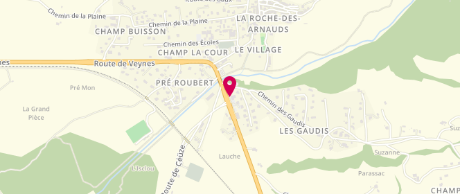 Plan de Du Pain et des Envies, 85 Route de Gap, 05400 La Roche-des-Arnauds
