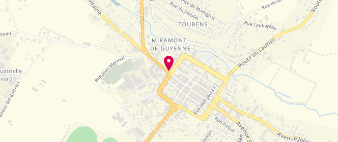 Plan de La Farinière, 1 Boulevard Aristide Briand, 47800 Miramont-de-Guyenne