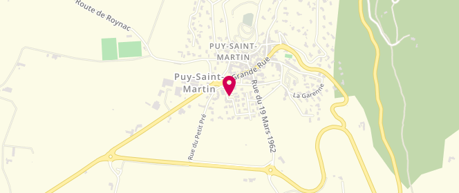 Plan de Aux Ptits Bonheurs, 2 Lot. Espa. Chantecaille, 26450 Puy-Saint-Martin
