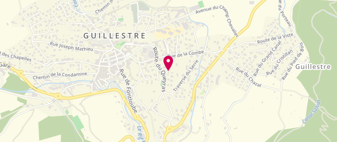 Plan de La Boulangerie Artisanale, Centre Commercial Route Queyras, 05600 Guillestre