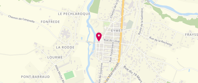Plan de L'Epi d'Eymet, 43 place Gambetta, 24500 Eymet