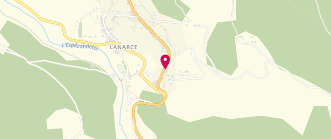Plan de La Mie Ardéchoise, N102, 07660 Lanarce
