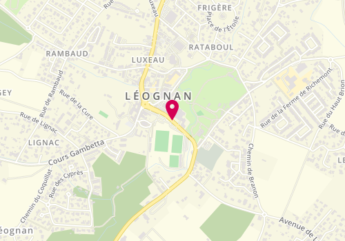 Plan de Boulangerie de Leognan, 5-7
5 Cours Marechal Lattre de Tassigny, 33850 Léognan