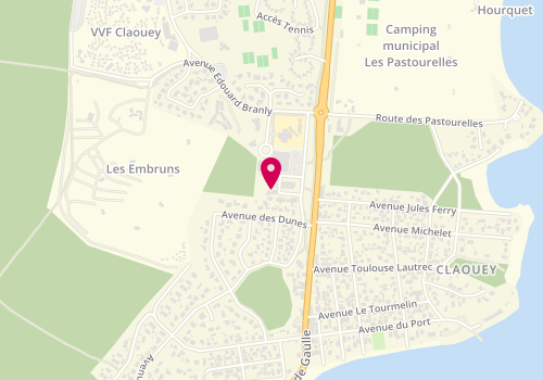 Plan de Chez Pascal, 6 place du Marché, 33950 Lège-Cap-Ferret