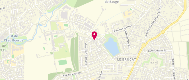 Plan de Boulangerie de versein, 7 avenue Jean Monnet, 33140 Villenave-d'Ornon