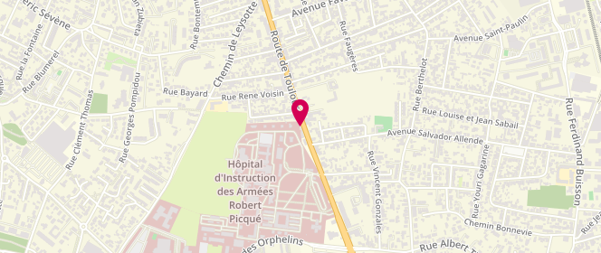 Plan de Boulangerie le Meteil.. Patisserie, 345 Route de Toulouse, 33140 Villenave-d'Ornon