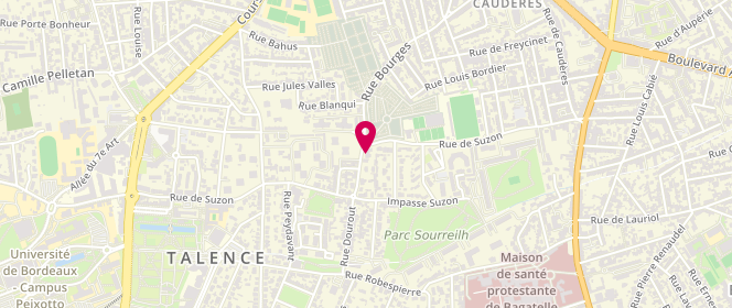 Plan de SAS RMP Societé, 158 Rue de Suzon, 33300 Bordeaux