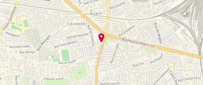 Plan de Carrefour City, 19 Route de Toulouse, 33800 Bordeaux