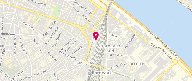 Plan de Baillardran, 1 Rue Charles Domercq, 33000 Bordeaux