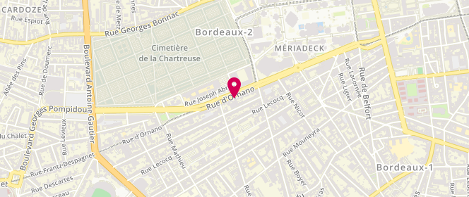 Plan de Le Fournil Basque, 152 Rue d'Ornano, 33000 Bordeaux