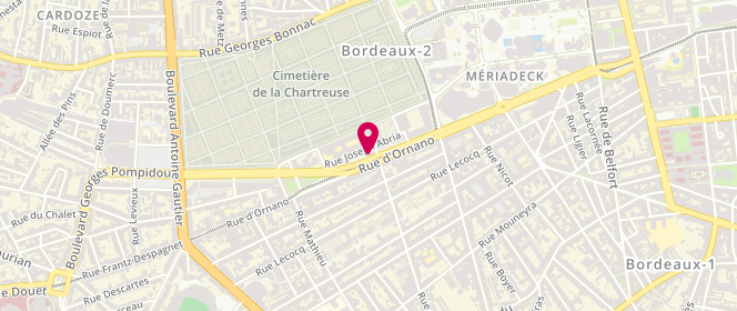 Plan de Les Envies du Midi, 24 Rue General de Larminat, 33000 Bordeaux