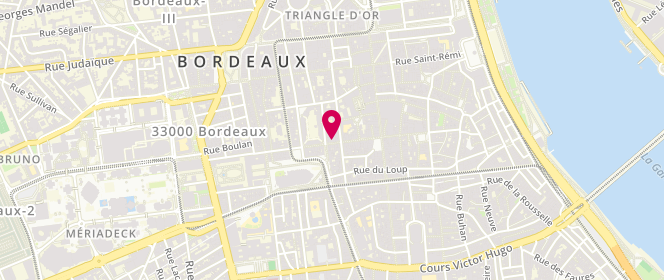 Plan de Baillardran, 41 Rue des 3 -Conils, 33000 Bordeaux