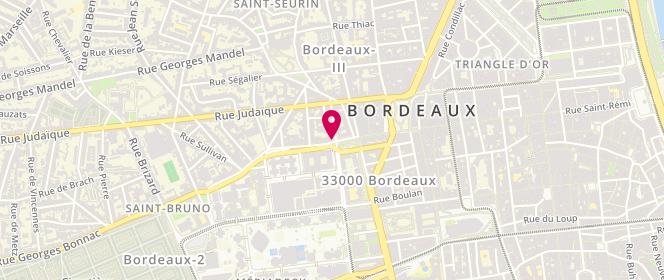 Plan de Atelier Landry, 43 Rue Georges Bonnac, 33000 Bordeaux