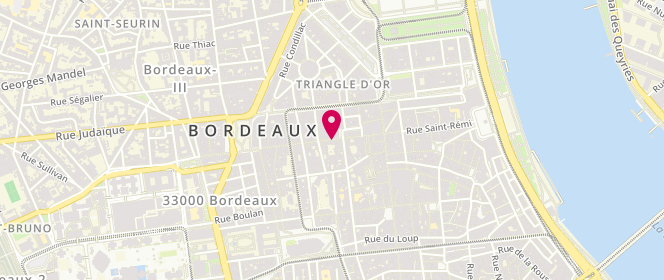 Plan de Brioche Dorée, 32 Rue de la Prte Dijeaux, 33000 Bordeaux