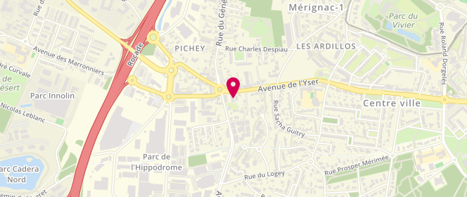 Plan de Le Fournil de Pichey, 1 Place du Général Gouraud, 33700 Mérignac