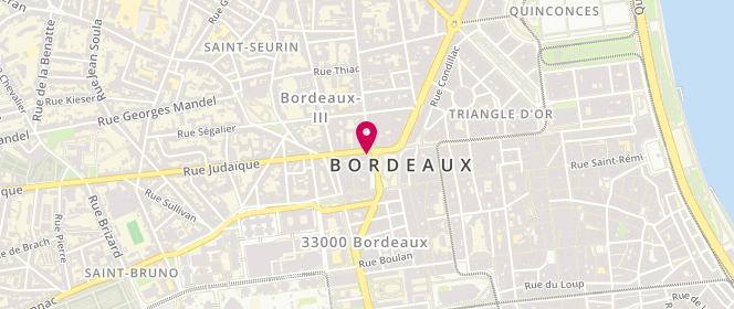 Plan de Baillardran, 36 place Gambetta, 33000 Bordeaux