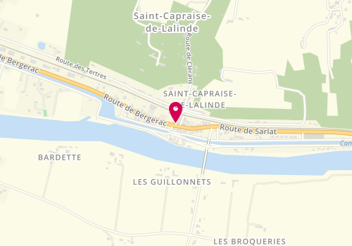 Plan de Gabriel K, 3 Route Clérans, 24150 Saint-Capraise-de-Lalinde