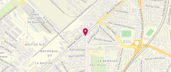 Plan de Suppression de Lenseigne, 241 avenue Thiers, 33100 Bordeaux