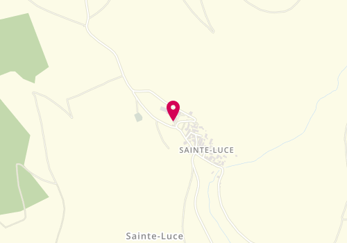 Plan de Le Pain de Sainte Luce, 455 Route des Fontanious, 38970 Sainte-Luce