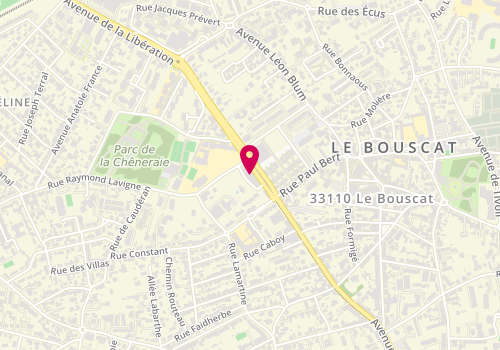 Plan de Carrefour City, 294 avenue de la Libération Charles de Gaulle, 33110 Le Bouscat