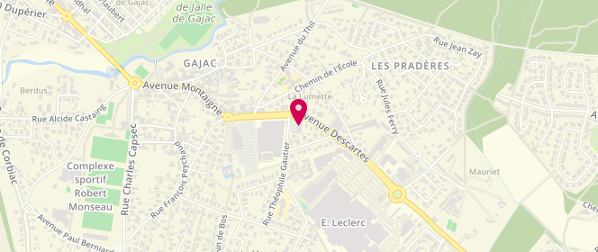 Plan de B.L, 24 avenue Descartes, 33160 Saint-Médard-en-Jalles