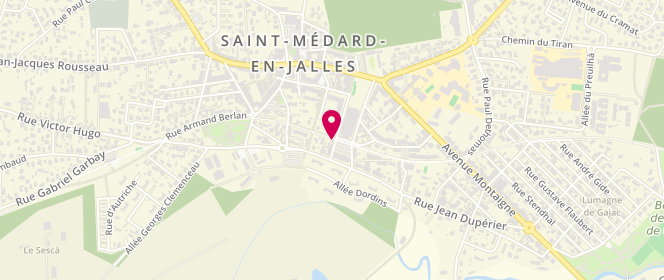 Plan de Le 48, 27 place de la République, 33160 Saint-Médard-en-Jalles