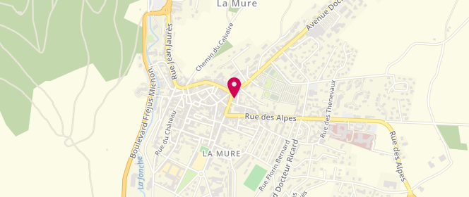 Plan de L'Anthracite, 11 Rue des Fosses, 38350 La Mure