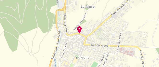 Plan de Boulangerie Procura Marc, 51 Rue du Breuil, 38350 La Mure