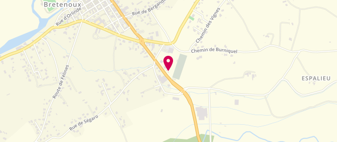 Plan de Pizza Autentica, Route Saint Céré, 46130 Bretenoux