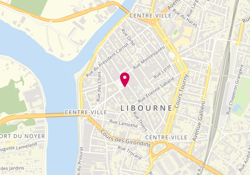 Plan de Le Fournil des Arcades, 8 place Abel Surchamp, 33500 Libourne