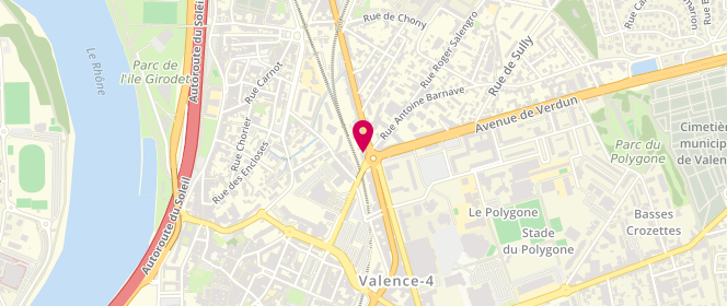 Plan de Autant de Pains, 57 avenue Jean Jaurès, 26500 Bourg-lès-Valence