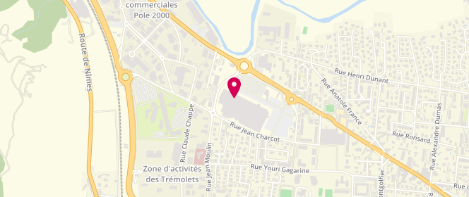 Plan de Leonidas, 1449 Avenue de la République (Centre Commercial Auchan), 07500 Guilherand-Granges