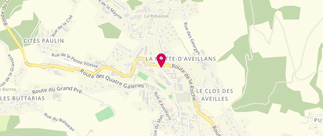 Plan de Boulangerie des Mottes, 2 Route de la Roche, 38770 La Motte-d'Aveillans