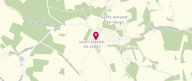 Plan de Le Brignolet, Les Nadoux, 24380 Saint-Amand-de-Vergt