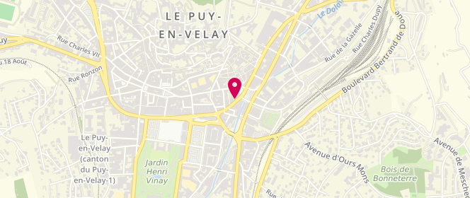 Plan de La Fringale et le Fournil, 45 Boulevard Maréchal Fayolle, 43000 Le Puy-en-Velay