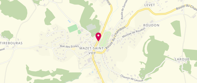 Plan de Bouquet de Pains, 14 Route Tence, 43520 Mazet-Saint-Voy
