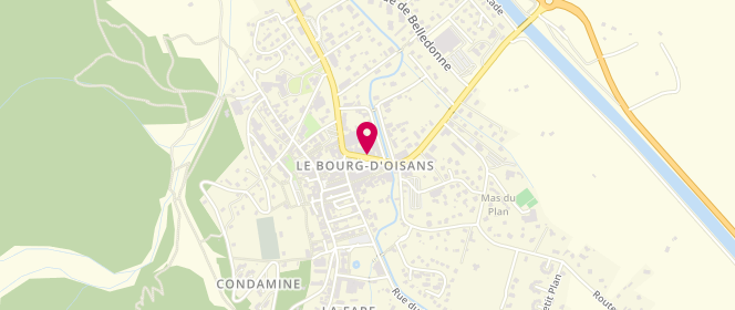 Plan de Maison Josserand, 67 avenue Dr Louis Fauré, 38520 Le Bourg-d'Oisans