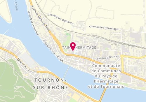 Plan de Banette, 6 Place du Taurobole, 26600 Tain-l'Hermitage
