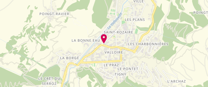 Plan de Le Fournil des Bergers, Immeuble le Caribou, 73450 Valloire